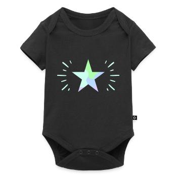 Pastel Shining Star - ApriNoeScor - Baby Premium short-sleeve bodysuit - black - Front