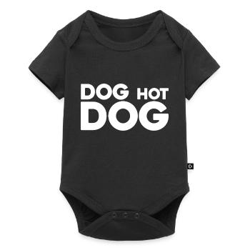 Dog Hot Dog Camping Marcel Dog Hot Dog Débardeur - Body à manches courtes Premium Bébé - noir - Devant