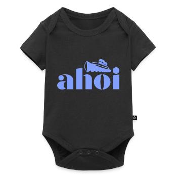 ahoy - Baby Premium short-sleeve bodysuit - black - Front