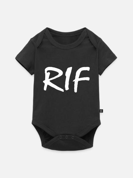 Rif - Baby Premium Kurzarmbody - Schwarz