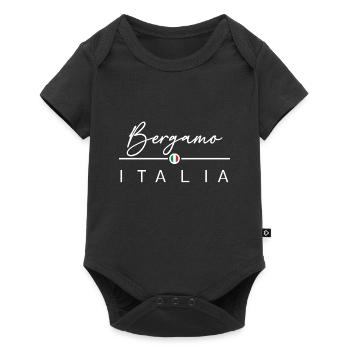 Italia - Bergamo - Italien - Italy - Baby Premium short-sleeve bodysuit - black - Front