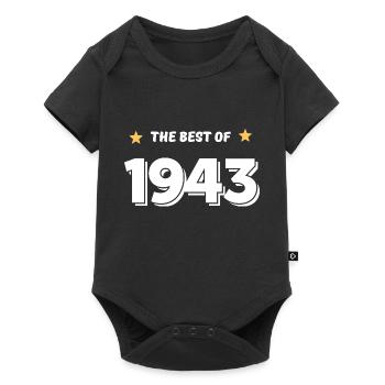 Das Beste von 1943 - Baby Premium Kurzarmbody - Schwarz - Vorne
