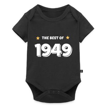 Das Beste von 1949 - Baby Premium Kurzarmbody - Schwarz - Vorne