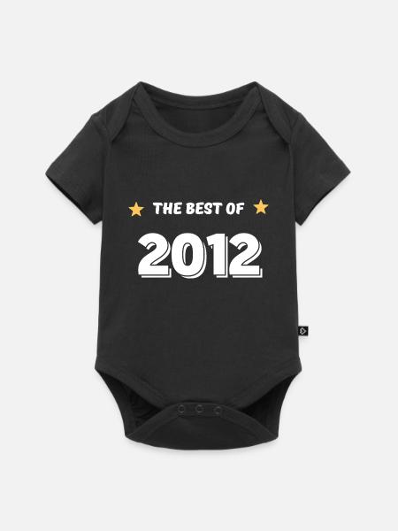 Das Beste aus 2012 - Baby Premium Kurzarmbody - Schwarz