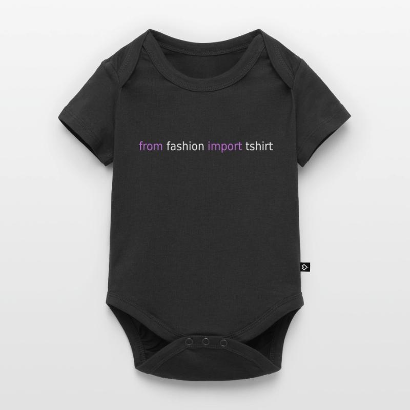 Chemise Python Body à manches courtes Premium Bébé