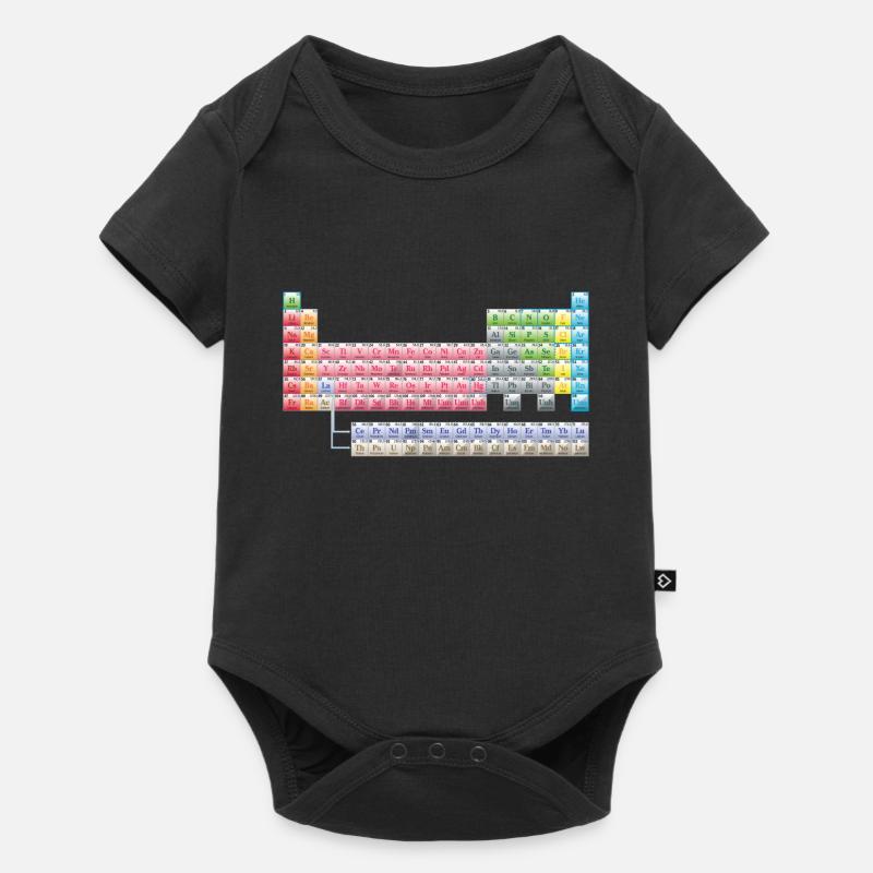Mendeleiev - Body à manches courtes Premium Bébé - noir