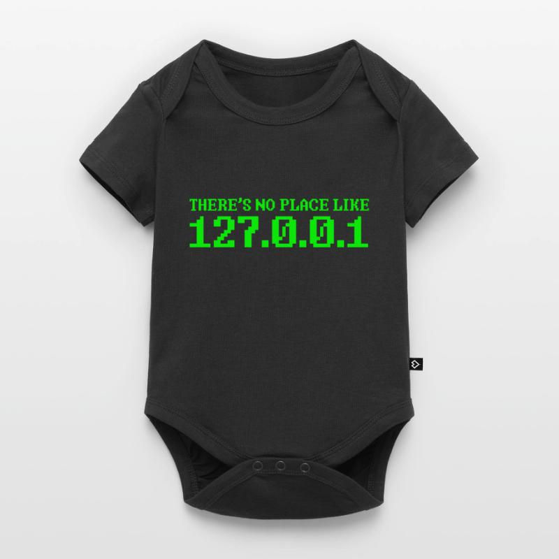 127.0.0.1 computer nerd outsider computer science Baby Premium short-sleeve bodysuit