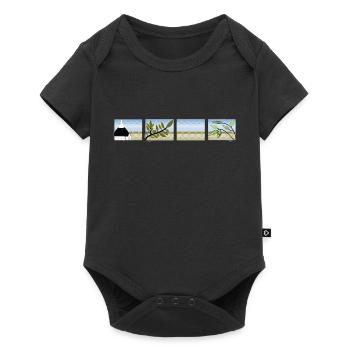Apulia Spirit - Baby Premium short-sleeve bodysuit - black - Front