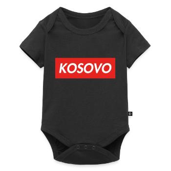 KOSOVO - Body à manches courtes Premium Bébé - noir - Devant