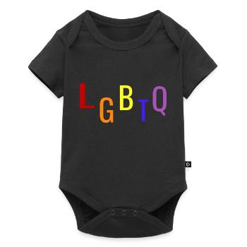 LGBTQ - Baby Premium short-sleeve bodysuit - black - Front
