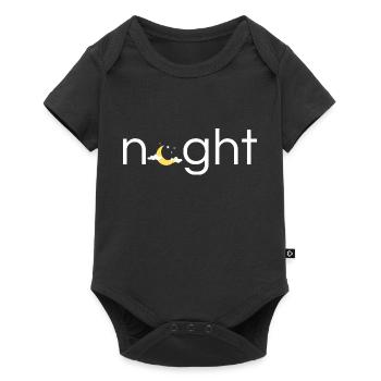 night original cadeau - Body à manches courtes Premium Bébé - noir - Devant