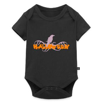 Halloween - Raven - Baby Premium short-sleeve bodysuit - black - Front