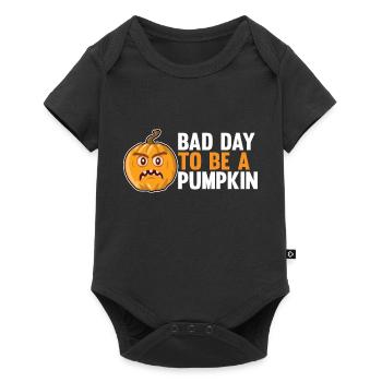 Bad Day To Be A Pumpkin 2 - Baby Premium short-sleeve bodysuit - black - Front