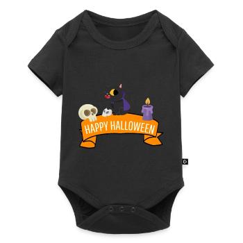 Cat Lovers Cats Costume Gift Halloween - Baby Premium short-sleeve bodysuit - black - Front