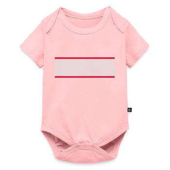 Binary Code Program Language - Baby Premium short-sleeve bodysuit - rose - Front