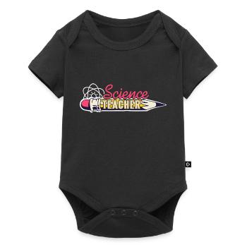 SCIENCE Teacher Awesome Retro Science Designs - Baby Premium short-sleeve bodysuit - black - Front