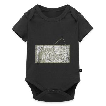 Fischer Né Natural - Body à manches courtes Premium Bébé - noir - Devant