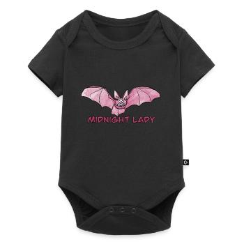 Midnight Lady / Bat / Baby / Gothic / Night - Baby Premium short-sleeve bodysuit - black - Front