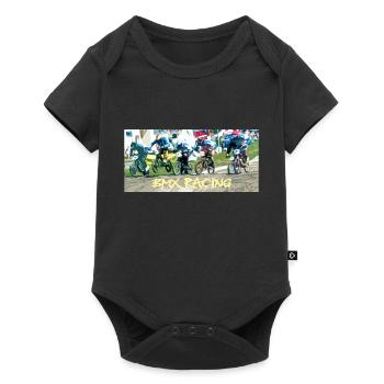bmx - Body à manches courtes Premium Bébé - noir - Devant