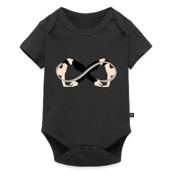 Infini - Body à manches courtes Premium Bébé - noir - Devant