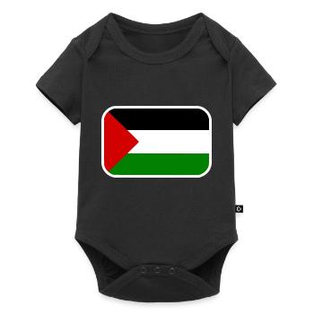 Free palestine - Baby Premium short-sleeve bodysuit - black - Front