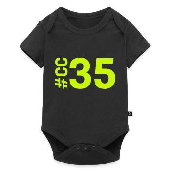 CC35 - Body à manches courtes Premium Bébé - noir - Devant