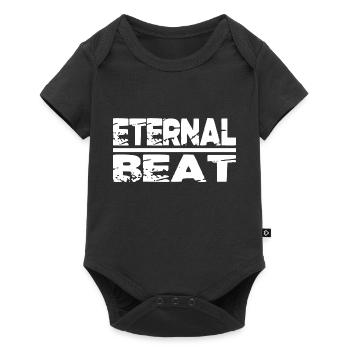 musicality groove timeless beauty funny immortal - Baby Premium short-sleeve bodysuit - black - Front