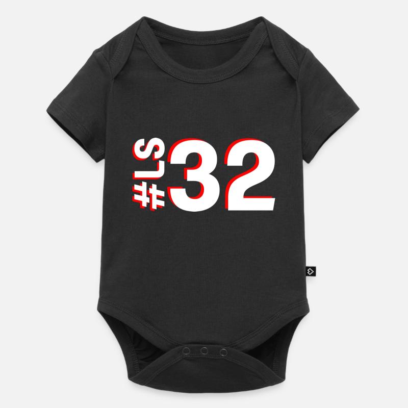 LS32 - Body à manches courtes Premium Bébé - noir