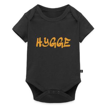 Hygge - Danish Tradition - Attitude to Life - Nice - Baby Premium short-sleeve bodysuit - black - Front