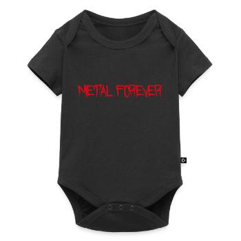 Metal Forever - Baby Premium short-sleeve bodysuit - black - Front
