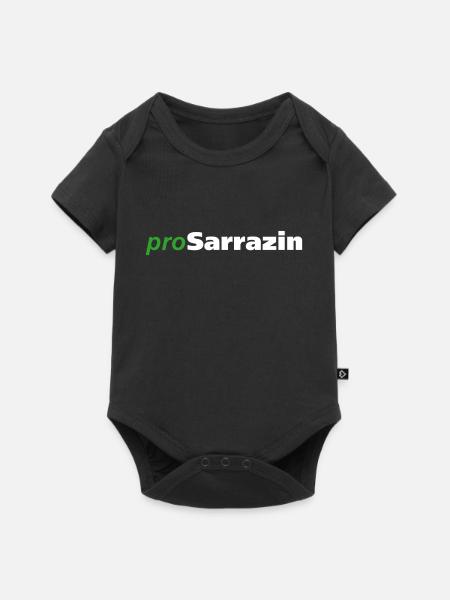 proSarrazin - Baby Premium Kurzarmbody - Schwarz