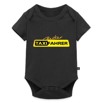 Bester Taxifahrer 1 - Baby Premium Kurzarmbody - Schwarz - Vorne