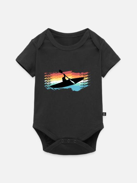 Kayak - Baby Premium Kurzarmbody - Schwarz
