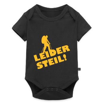 Bergsteiger - Baby Premium Kurzarmbody - Schwarz - Vorne