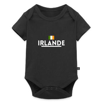 Irlande. cadeau Irlande - Body à manches courtes Premium Bébé - noir - Devant