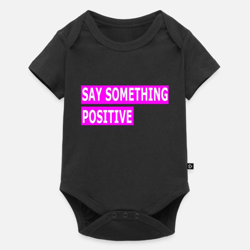 Positivity - Body à manches courtes Premium Bébé - noir