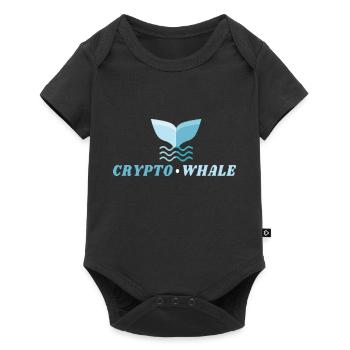 CRYPTO WHALE - CRYPTO CURRENCY OWNER - Baby Premium short-sleeve bodysuit - black - Front