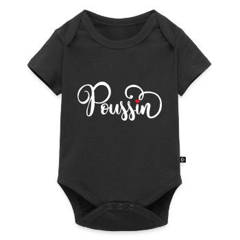 chick - Baby Premium short-sleeve bodysuit - black - Front