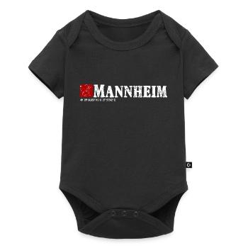 Mannheim ma ville que j’aime - Body à manches courtes Premium Bébé - noir - Devant