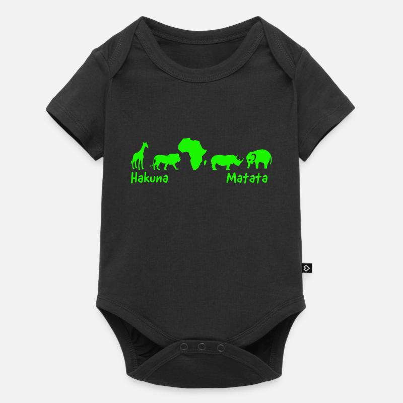 Afrique - Body à manches courtes Premium Bébé - noir