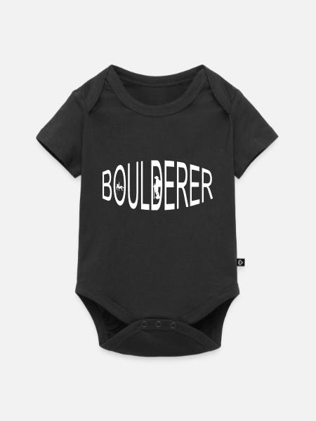 escalade - Body à manches courtes Premium Bébé - noir