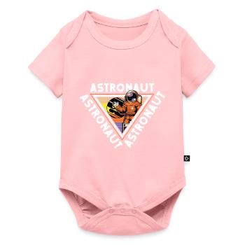 Navette spatiale Spacesuit Star Rocket - Body à manches courtes Premium Bébé - rose - Devant