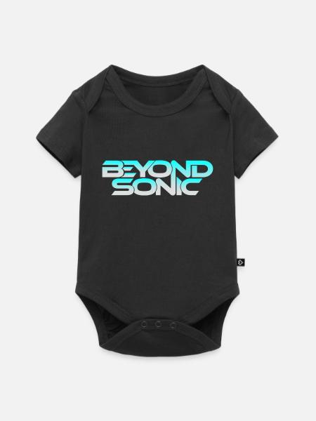 Transparent file - Baby Premium Kurzarmbody - Schwarz