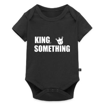 ROI DE QUELQUE CHOSE - Body à manches courtes Premium Bébé - noir - Devant