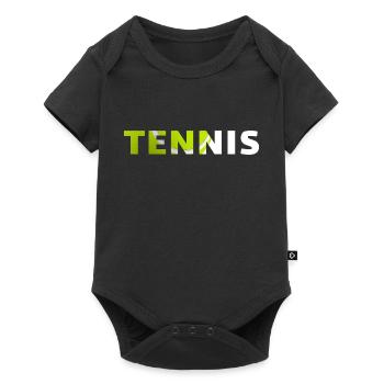 Tennis-idée cadeau original - Body à manches courtes Premium Bébé - noir - Devant