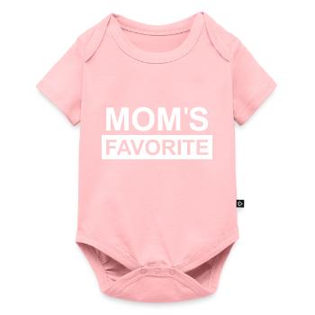 Moms Favorite - Baby Premium short-sleeve bodysuit - rose - Front