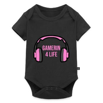 Casque Gaming Gamer 4 Life - Body à manches courtes Premium Bébé - noir - Devant