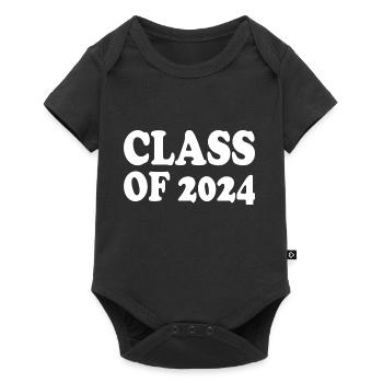 Class of 2024 - Baby Premium short-sleeve bodysuit - black - Front