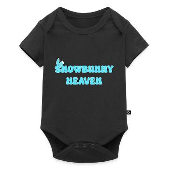 Snowbunny Heaven - Baby Premium short-sleeve bodysuit - black - Front