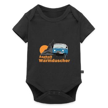 UAZ - L’asphalte est quelque chose pour les doucheurs chauds - Body à manches courtes Premium Bébé - noir - Devant